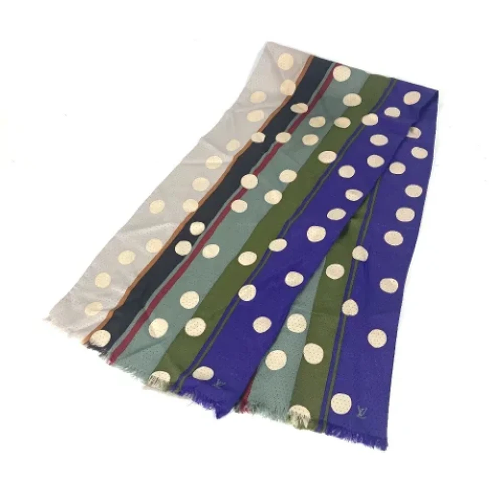 Louis Vuitton Vintage Pre-owned Silk scarves Multicolor Dames