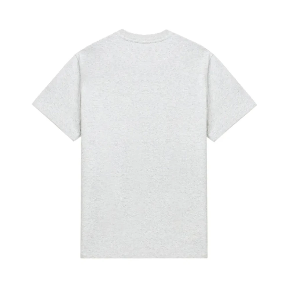 A.p.c. Print Label T-shirt Gray Dames