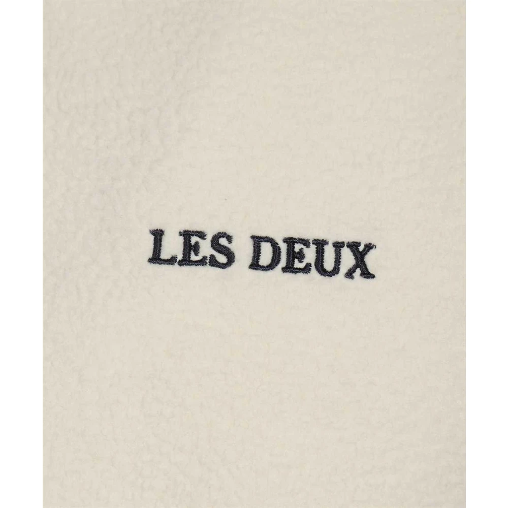 Les Deux Katoenen Hoodie Beige Heren