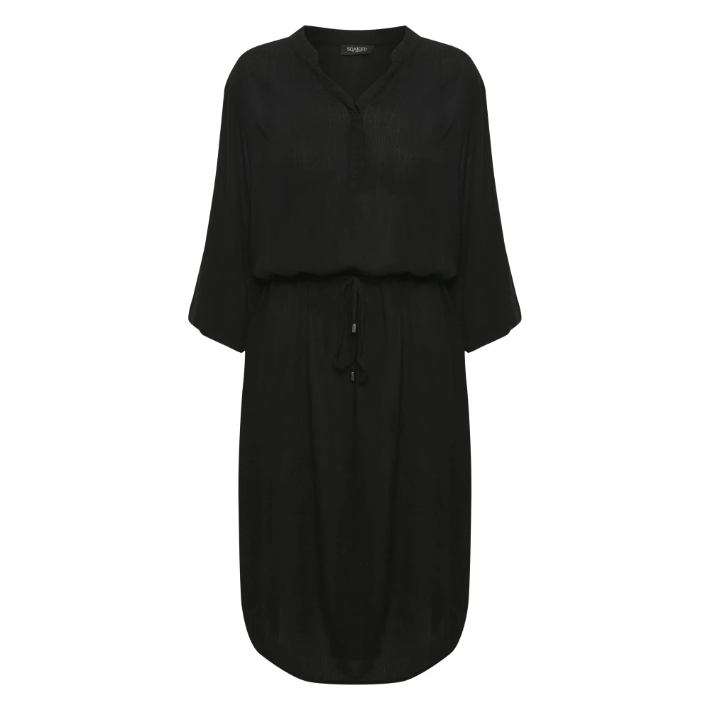 Soaked In Luxury Women's Black Sl Zaya Dress