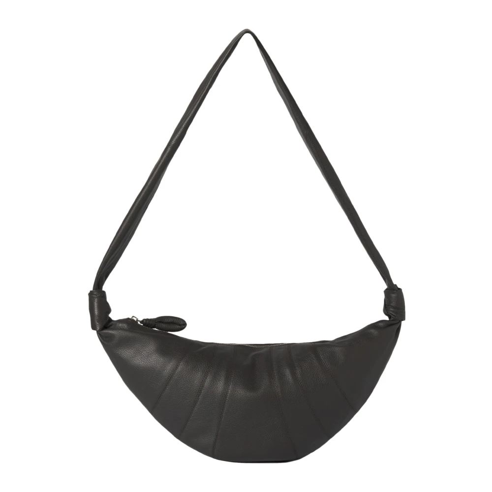Lemaire Leren schoudertas Black Dames