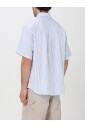 chemise-a-rayures-multicolores-a-manches-courtes