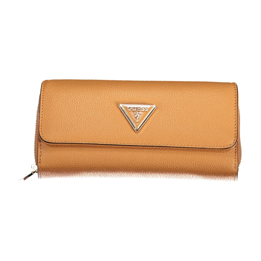 Guess Beige Dames Portemonnee Meridian SLG Beige Dames