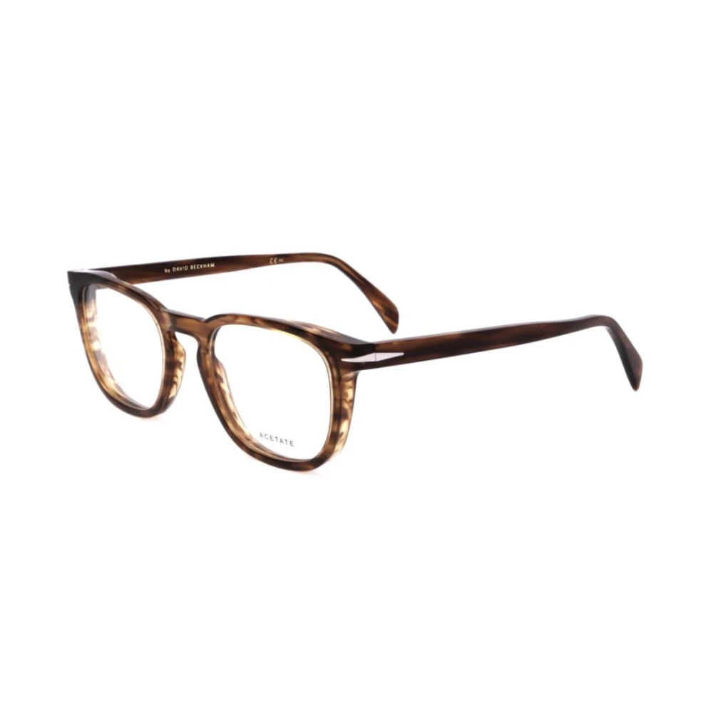 Eyewear By David Beckham Brown Glasses, Unisex, 49 Mm, 7022 Wr9 Optical Frame