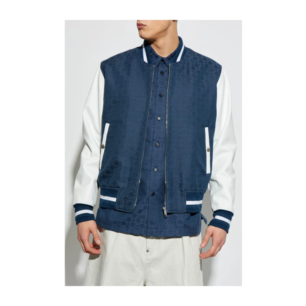 Givenchy Blauwe Parka Jas Blue Heren