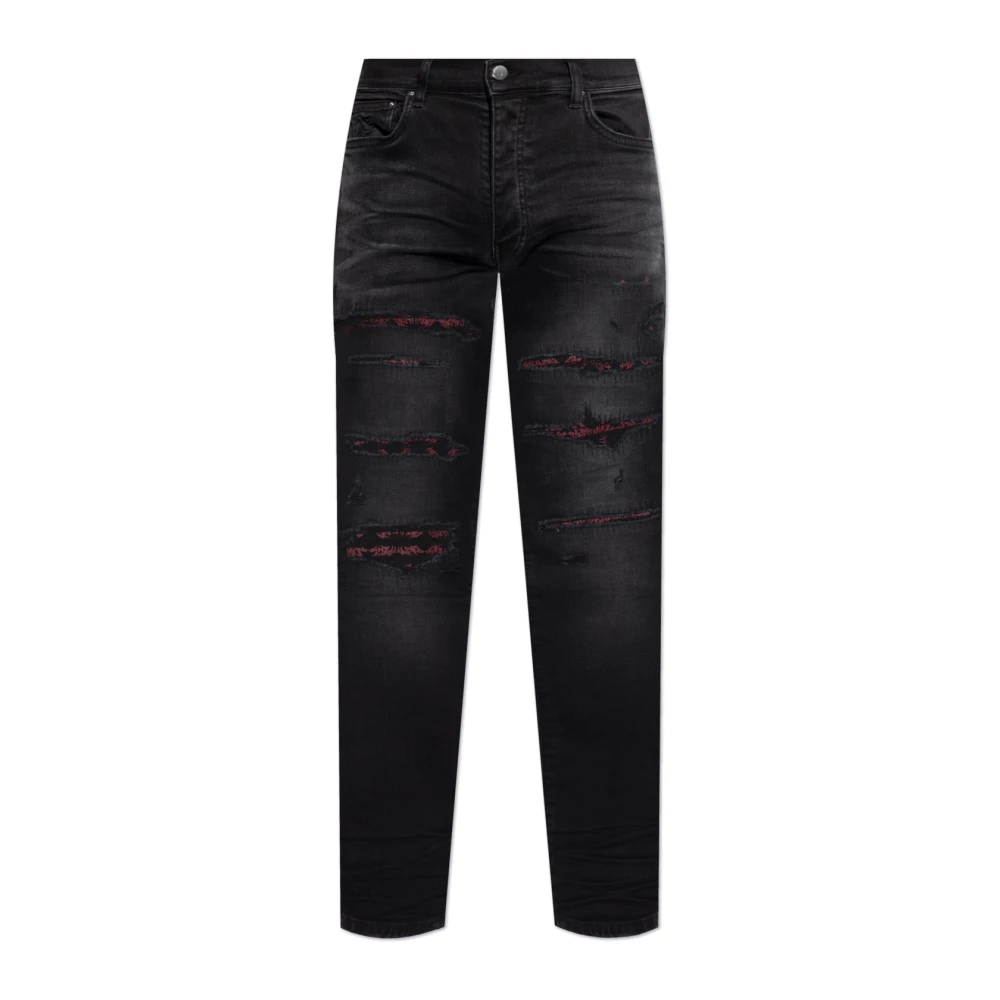 Amiri, Jeans, Herr, W31 L34, Bomull, Jeans med vintageeffekt
