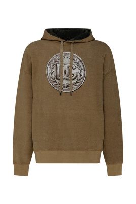 sand-brown-logo-print-hoodie