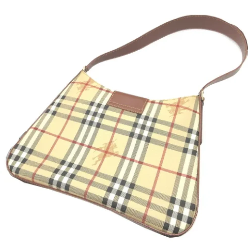 Burberry Vintage Pre-owned Plastic totes Beige Dames