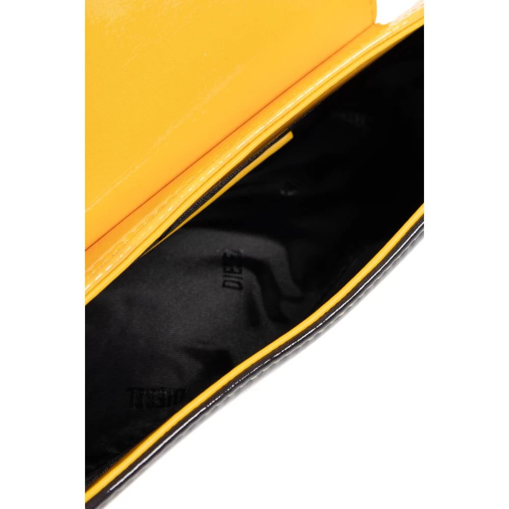 Diesel Schoudertas Play Crossbody Yellow Dames