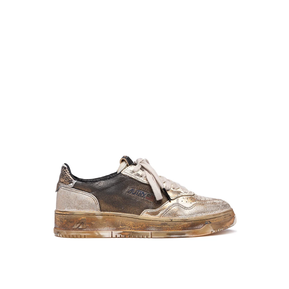 Autry SUP Vint LOW Sneaker Dames Schoenen Grijs