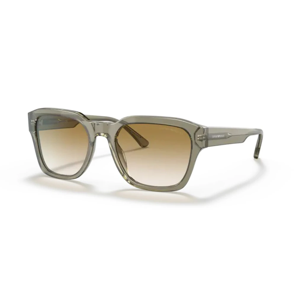 Emporio Armani Ea4175-588413 Transparant Groene Zonnebril Green Unisex