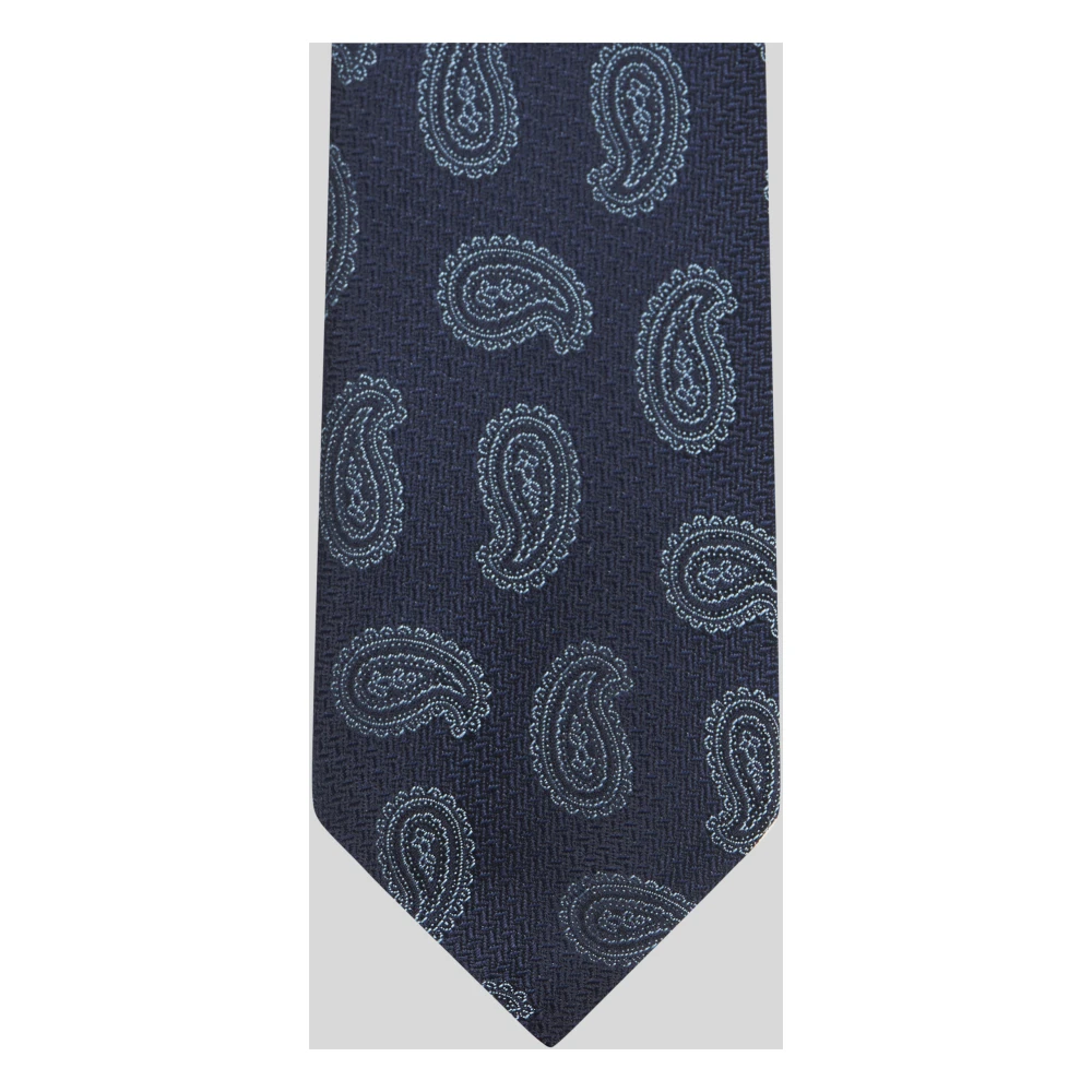 ETRO Elegante Zijden Stropdassen Collectie Blue Heren