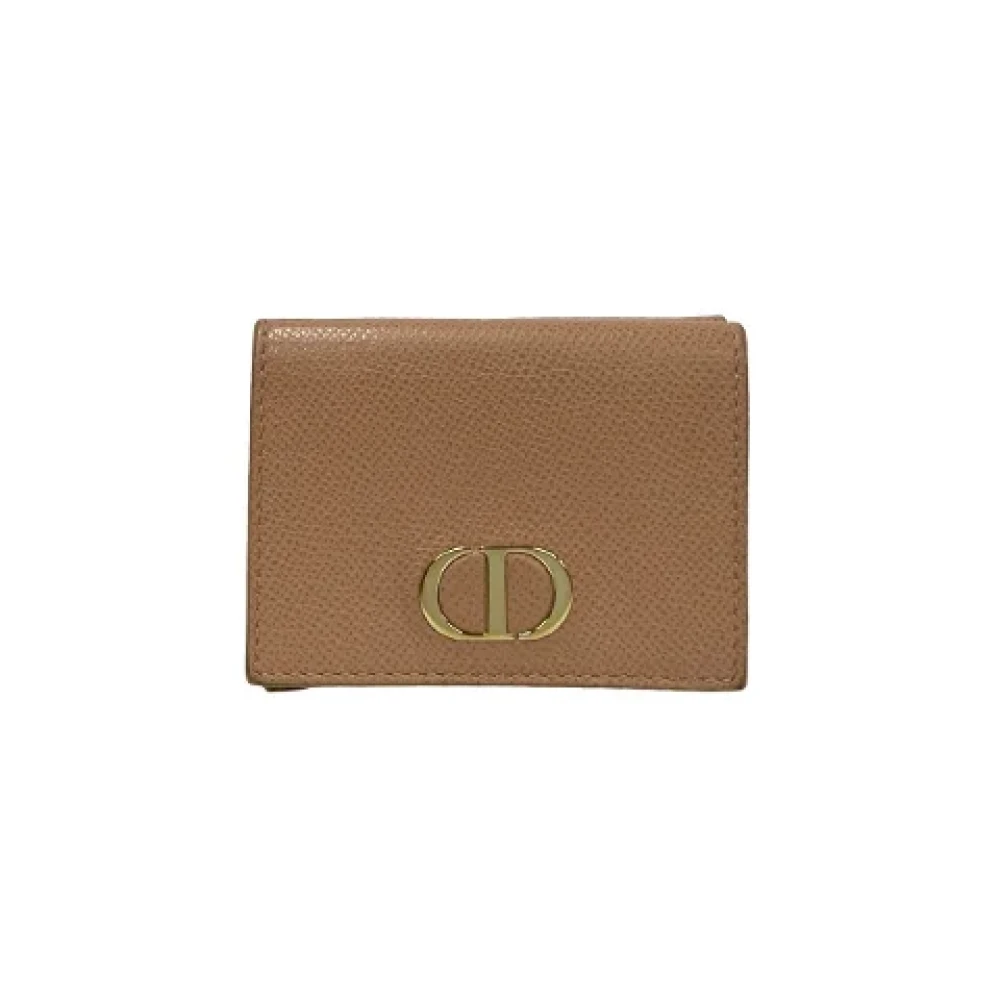 Dior Vintage Pre-owned Leather wallets Pink Dames