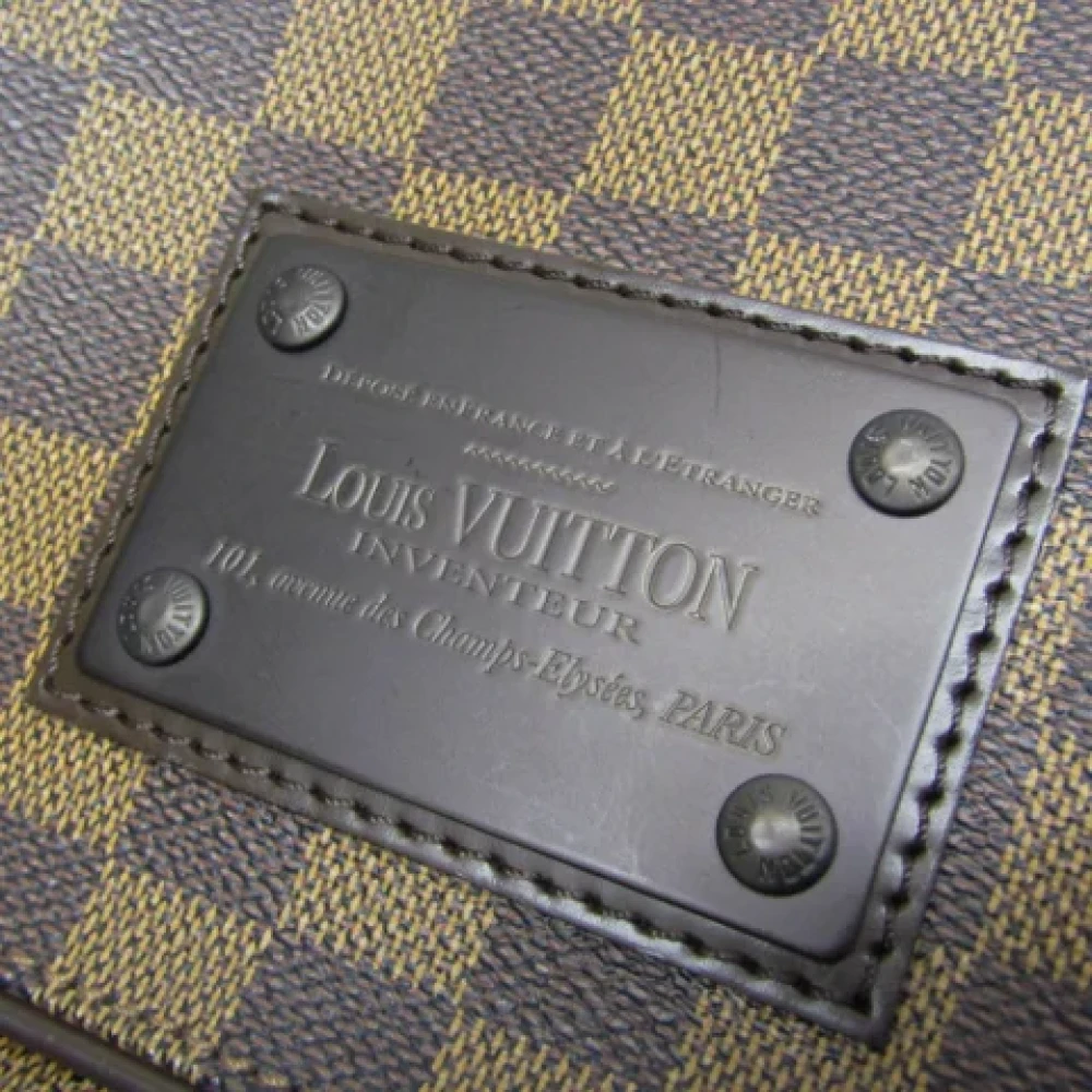 Louis Vuitton Vintage Pre-owned Canvas shoppers Brown Dames