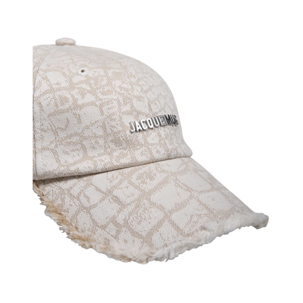 Jacquemus Artisjok Hoed Krokodil Beige Dames
