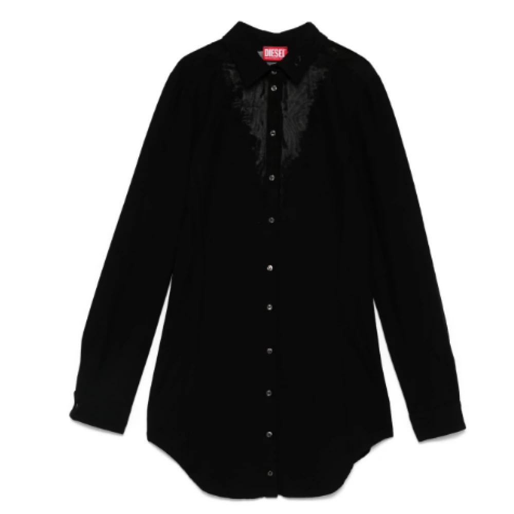 Diesel Stijlvolle Sweaters Collectie Black Dames