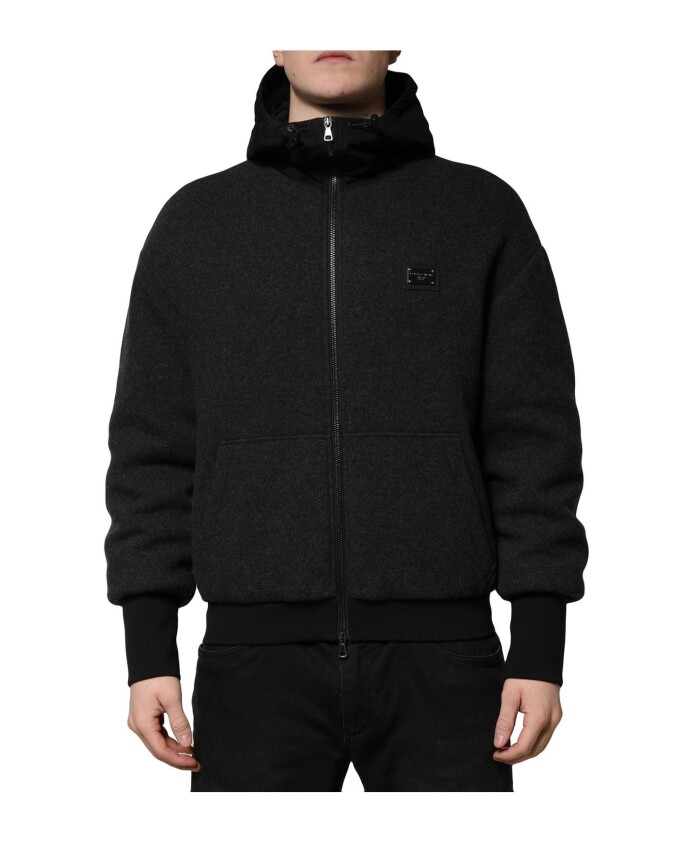 veste-bomber-a-capuche-zipup-noire