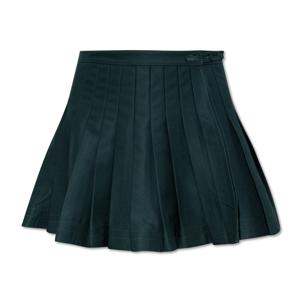 Lacoste Geplooide rok Green Dames