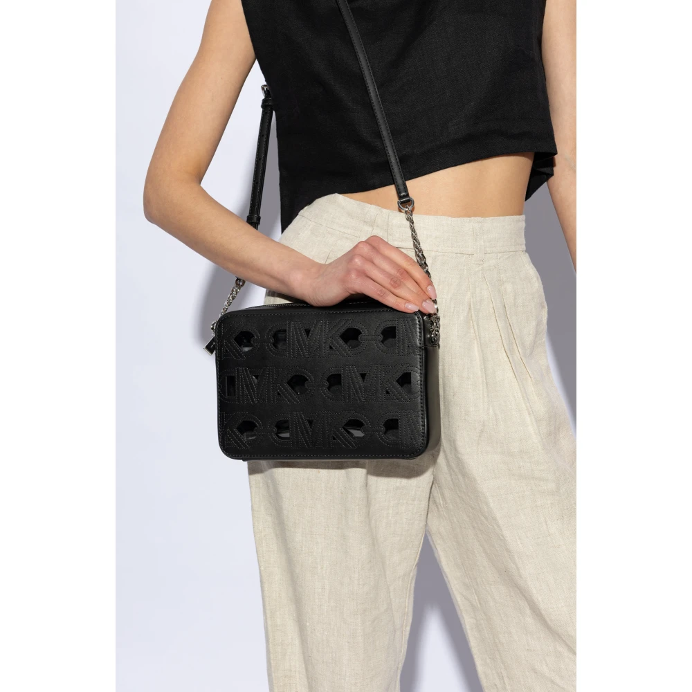 Michael Kors Jet Set Schoudertas Black Dames