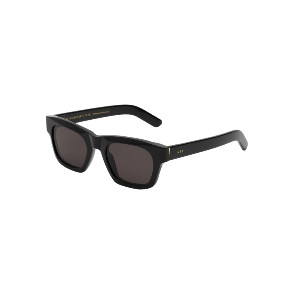 Retrosuperfuture Unisex Black Ns9 Sintesi Sunglasses - Sunglasses - 52 Mm - Accessories