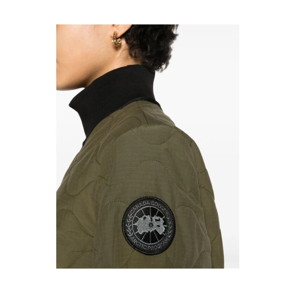 Canada Goose Down Jackets Green Dames
