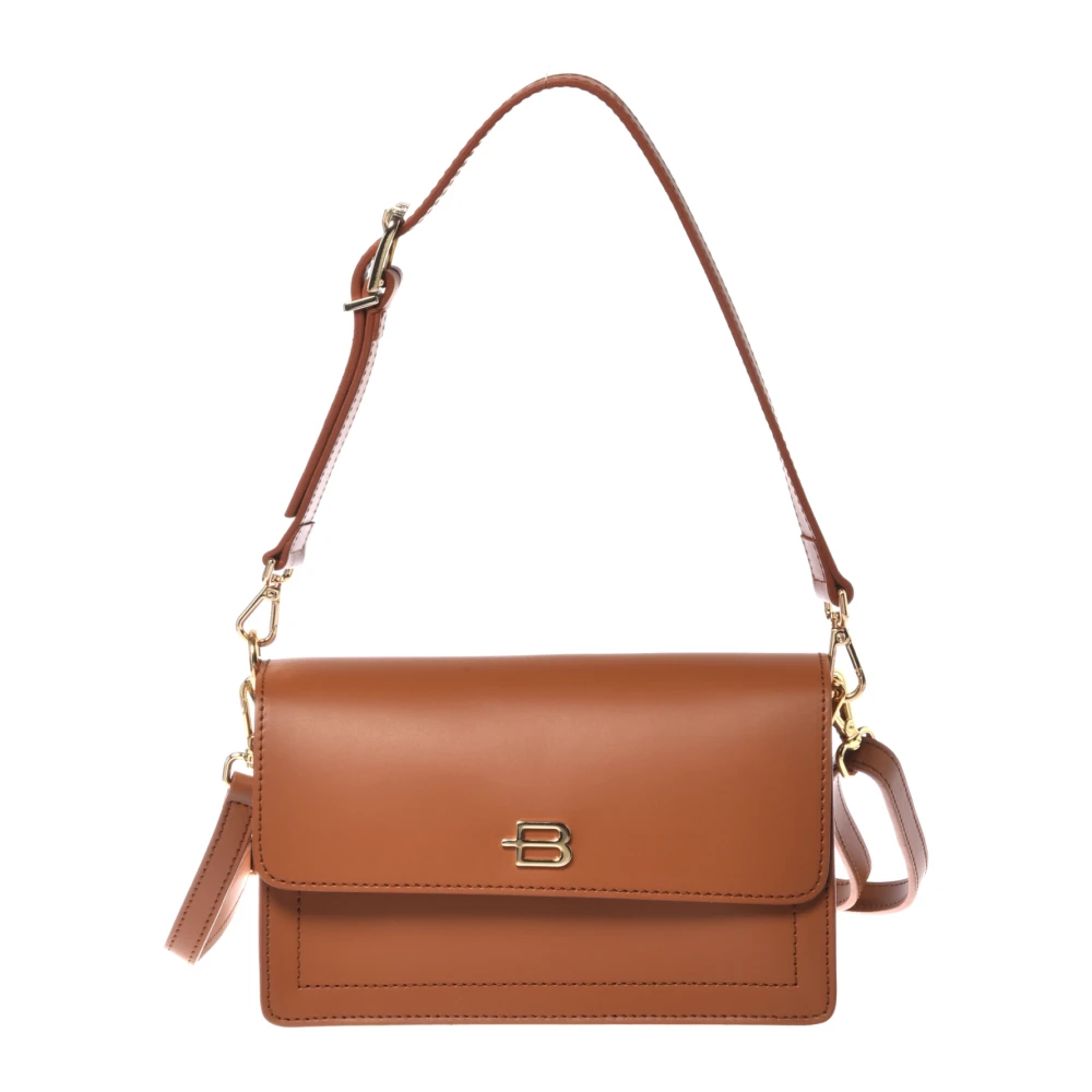 Baldinini Women's Brown Shoulder Bags, One Size, Leather Shoulder Bag