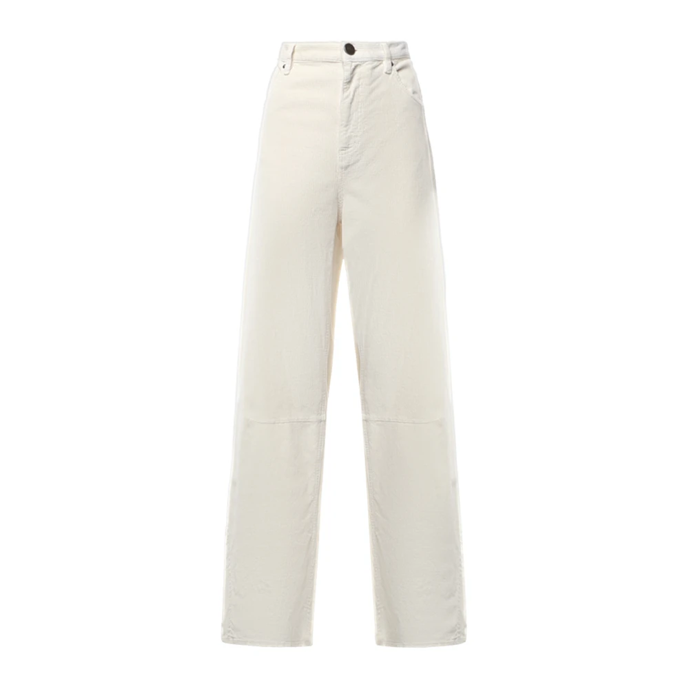 Pinko Donna Bianco Pantaloni, W26, New,