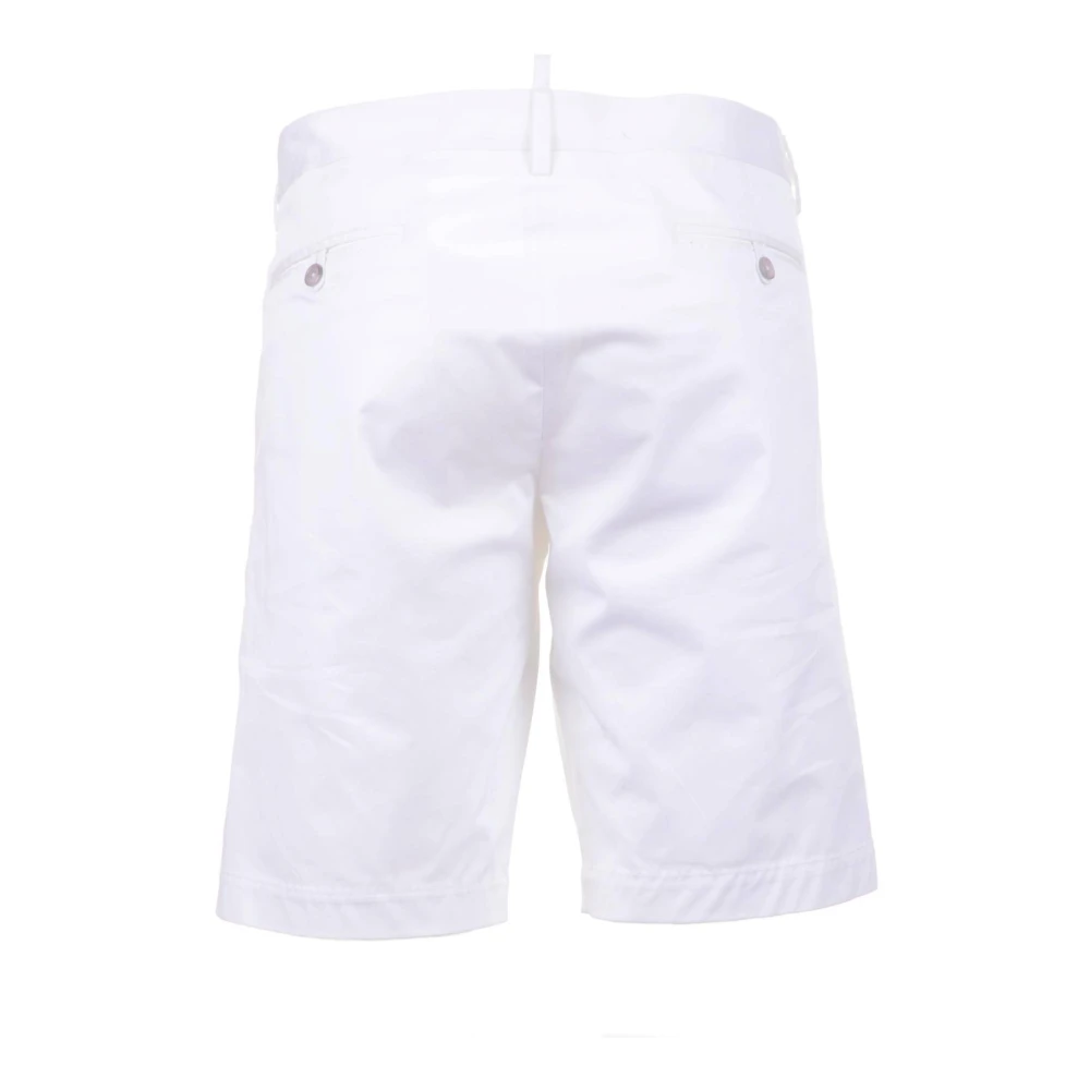 Dolce & Gabbana Heren Bermuda Shorts White Heren