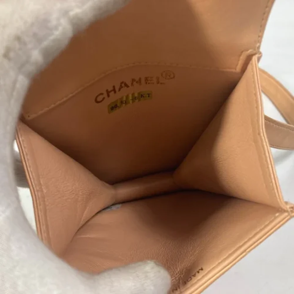 Chanel Vintage Pre-owned Leather chanel-bags Brown Dames