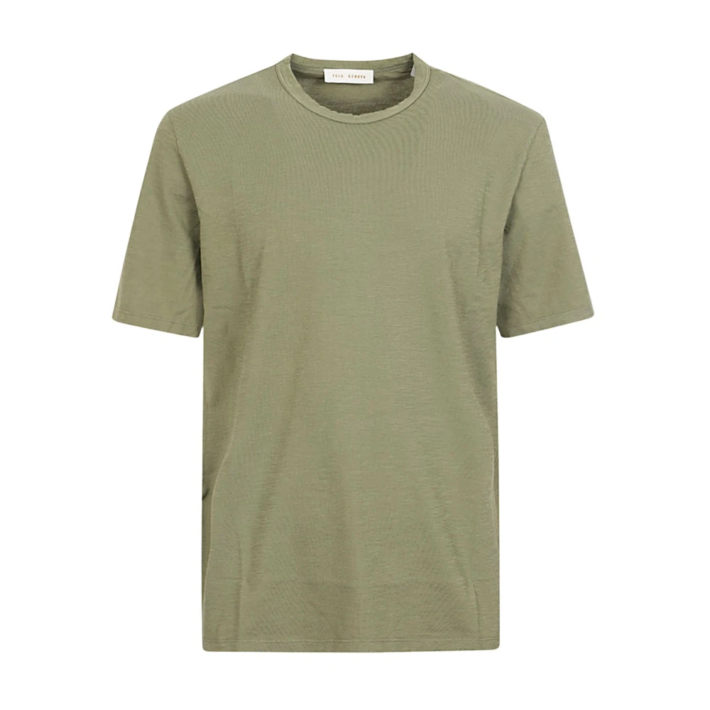 Tela Genova T-Shirts Green Heren