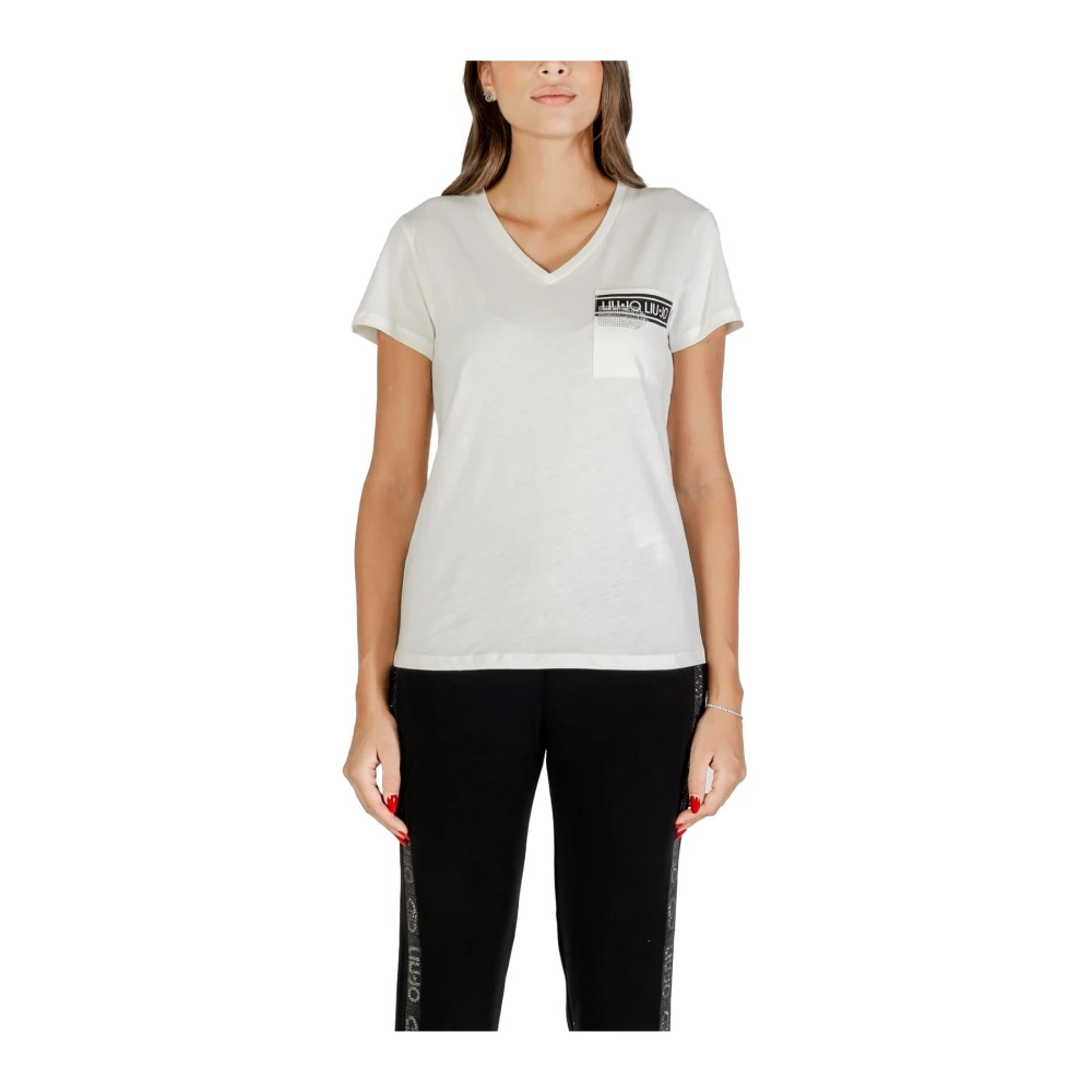 Liu Jo Donna Bianco Top, Xs, New,