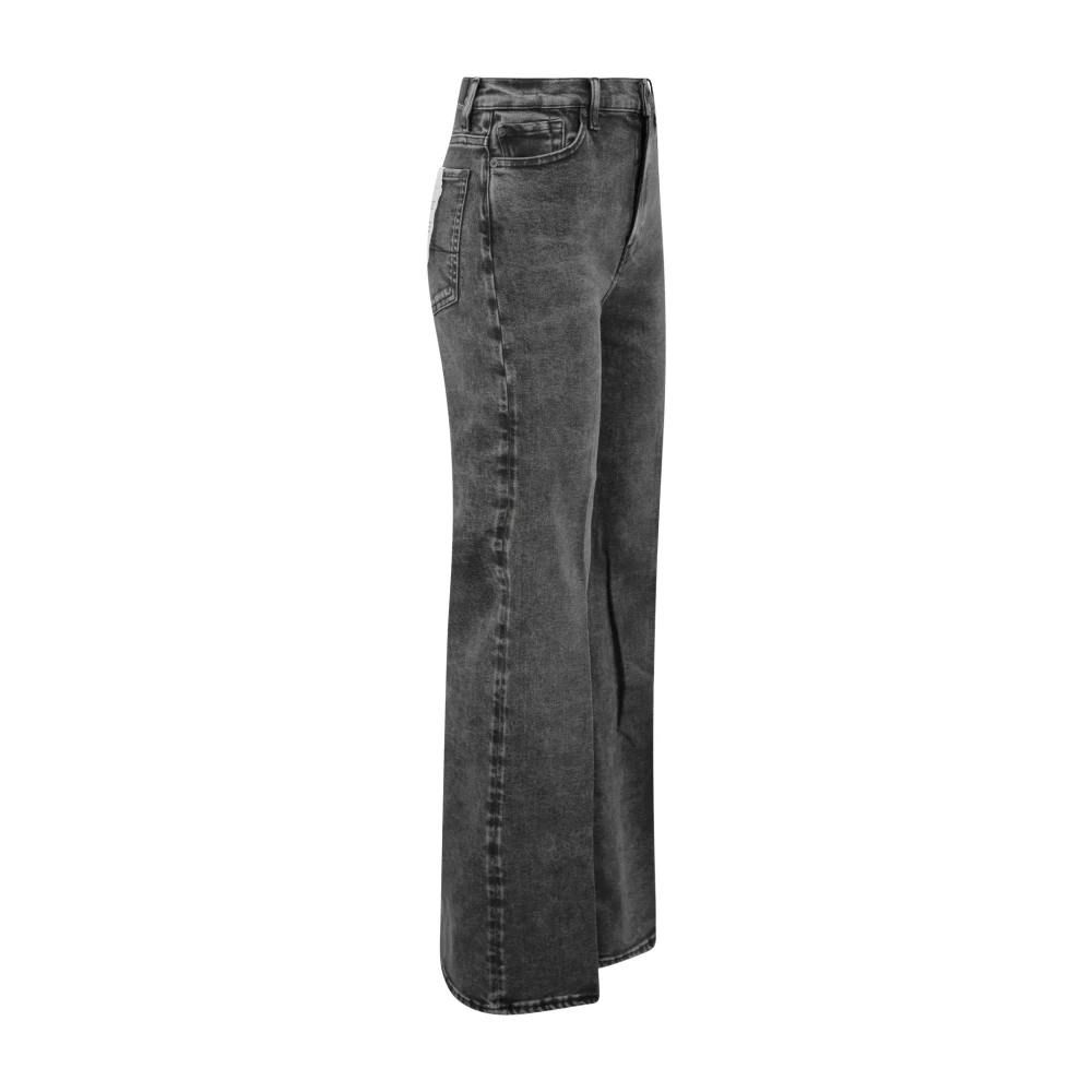 7 For All Mankind Jeans Straight Blauw Blue Dames