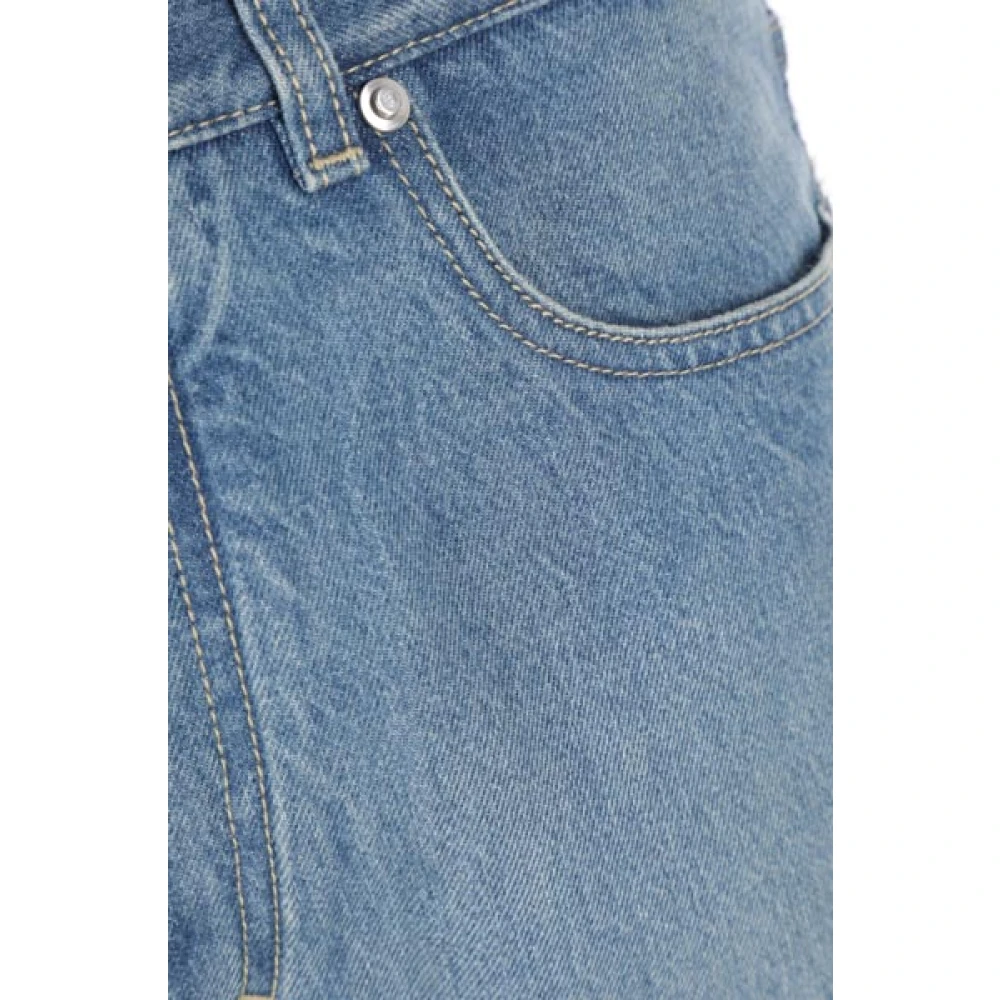 Salvatore Ferragamo Regular-Fit Jeans in Lichtblauwe Denim Blue Heren