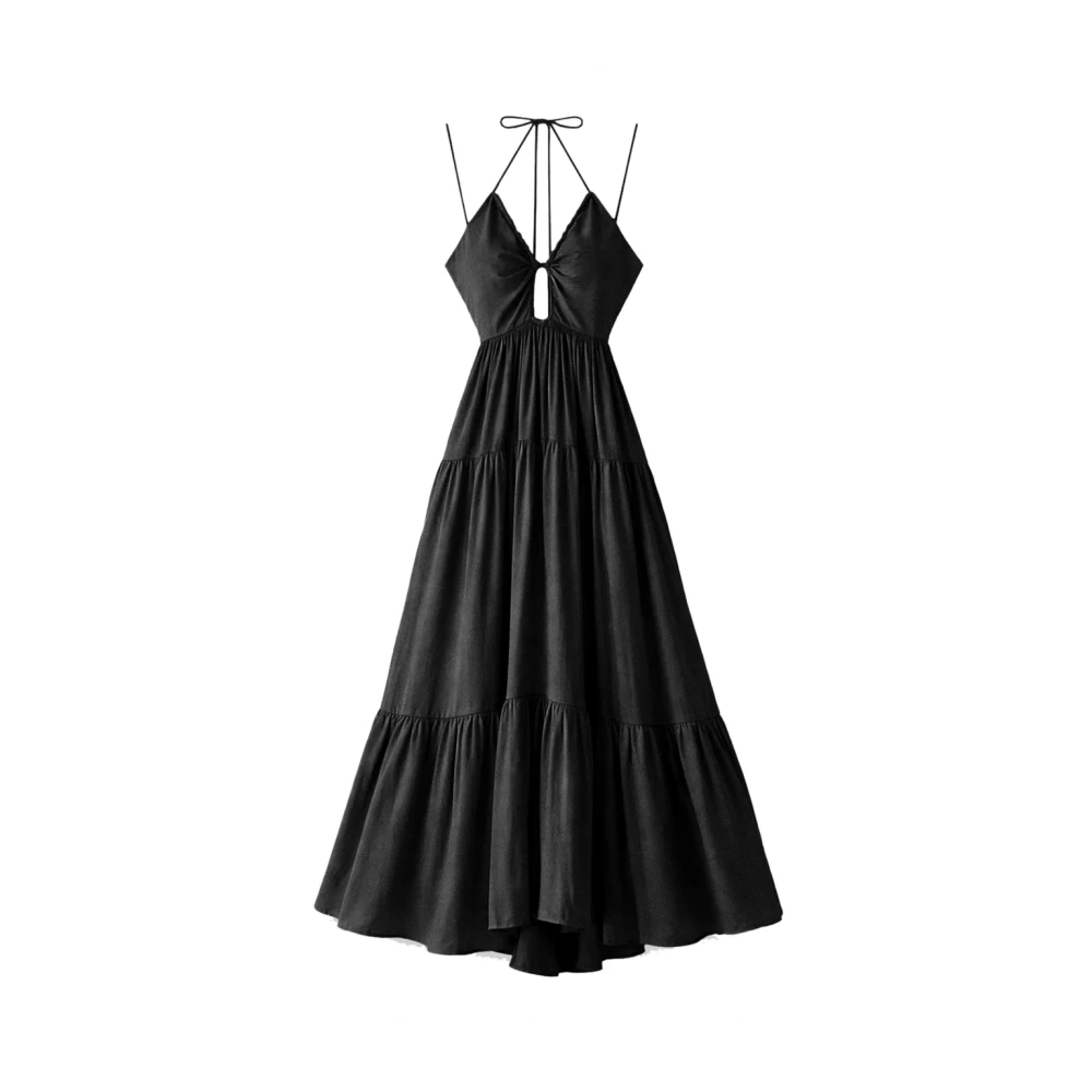Patrizia Pepe Mujer Negro Vestidos, Talla: S