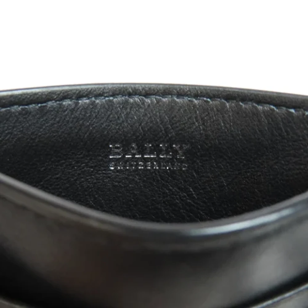 Bally Pre-owned Leather wallets Black Dames