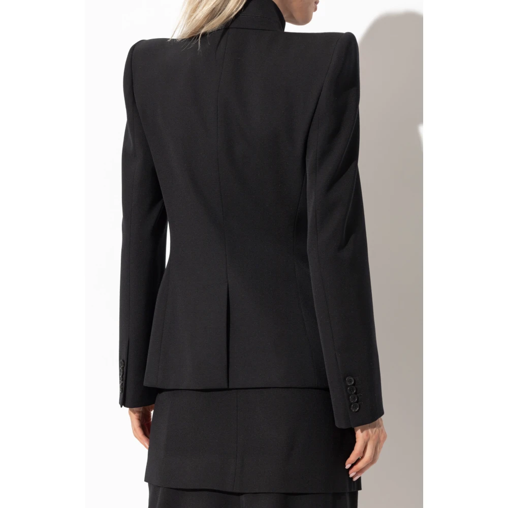 alexander mcqueen Wollen blazer Black Dames