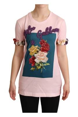Floral Roses Crewneck T-shirt