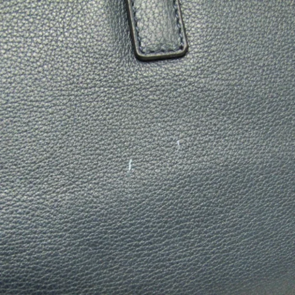 Dolce & Gabbana Pre-owned Leather handbags Blue Heren