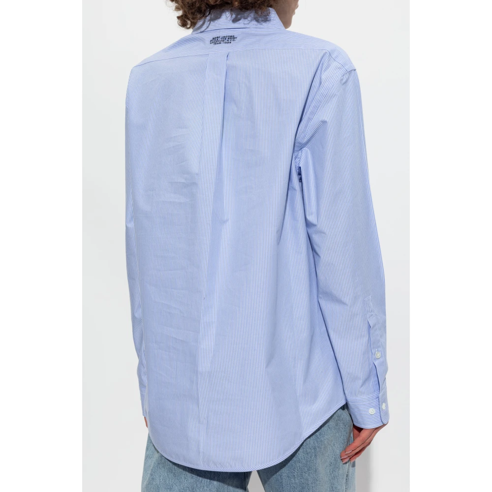 Marc Jacobs Shirt met logo Blue Dames