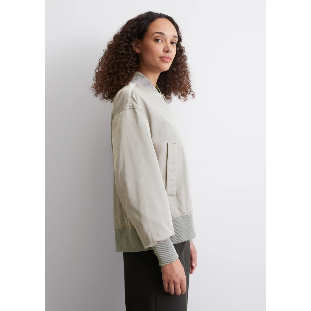 Marc O'Polo Aviator blouson A-vorm Black Dames