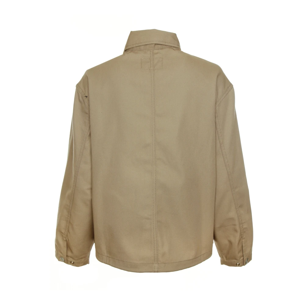 Carhartt WIP Eenvoudige Shirt Jac Overshirt Beige Dames