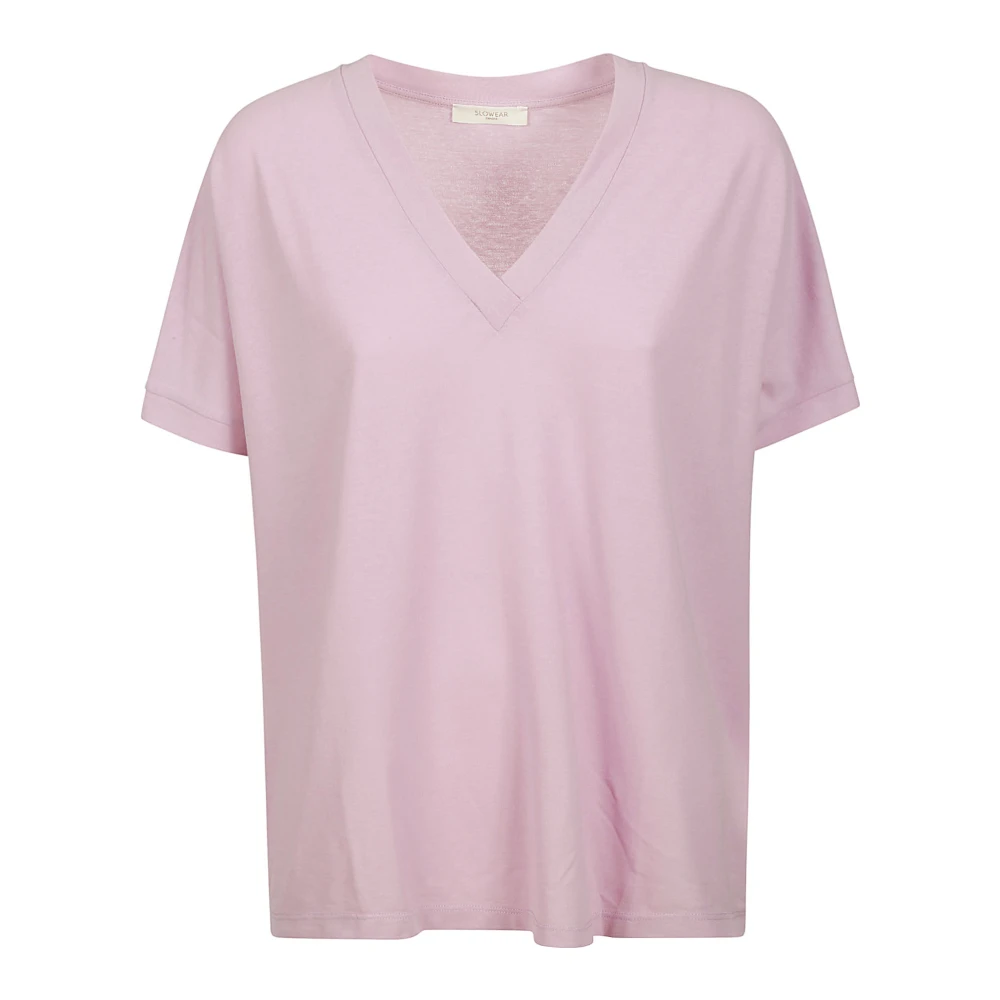 Zanone - Tops > T-Shirts - Pink - Zanone - Modalova