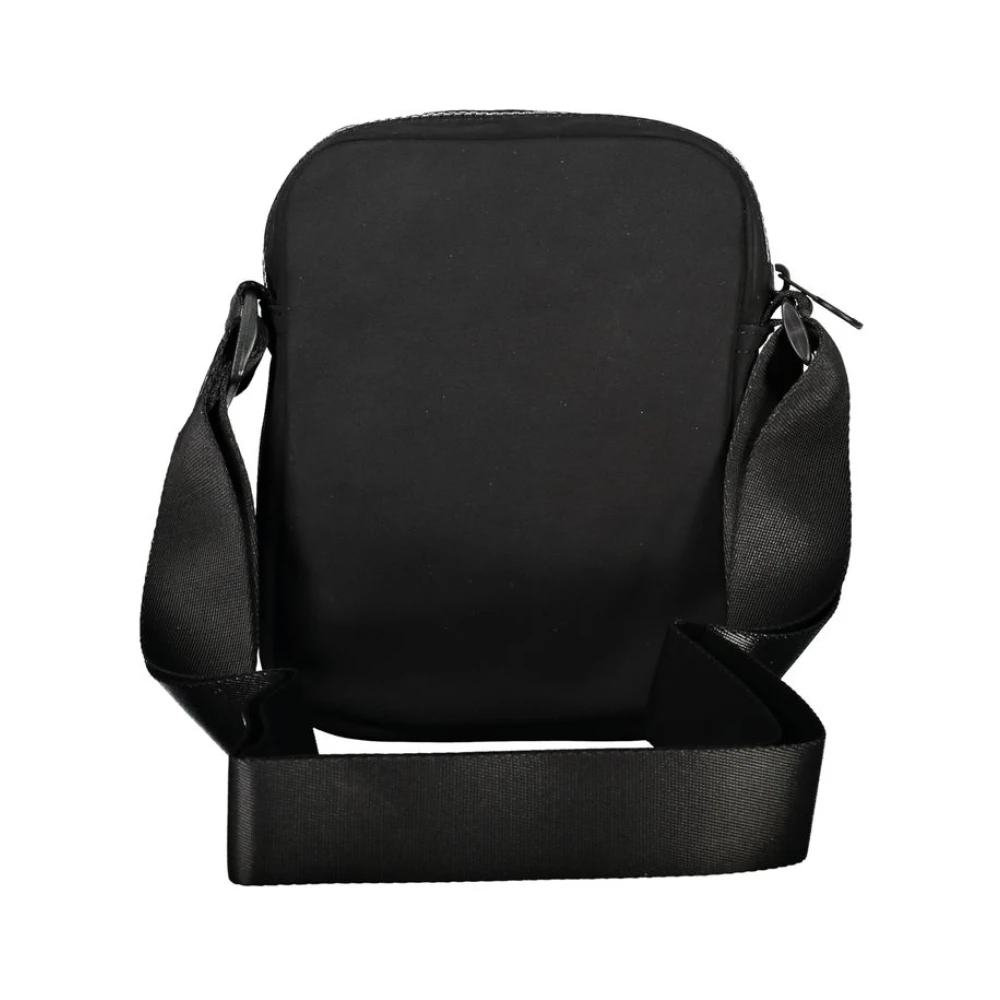 Tommy Hilfiger Zwarte Polyester Heren Schoudertas Black Heren