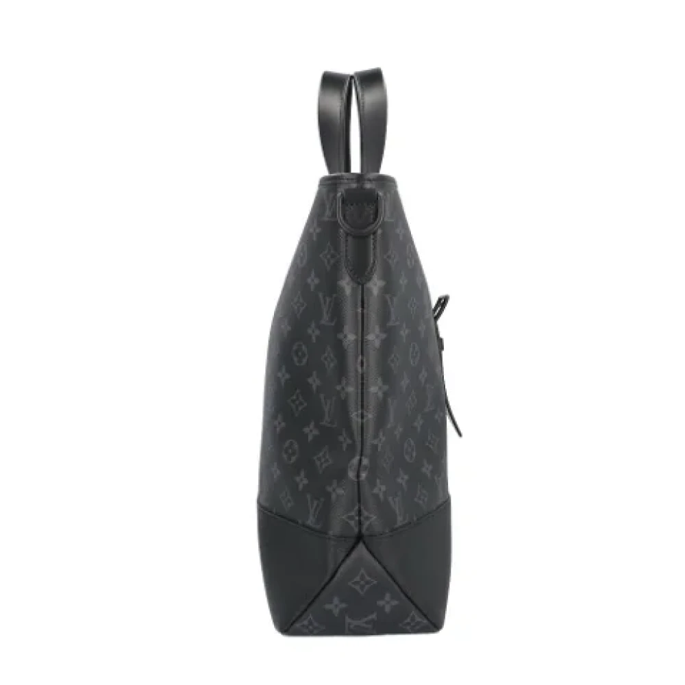 Louis Vuitton Vintage Pre-owned Canvas shoulder-bags Black Dames