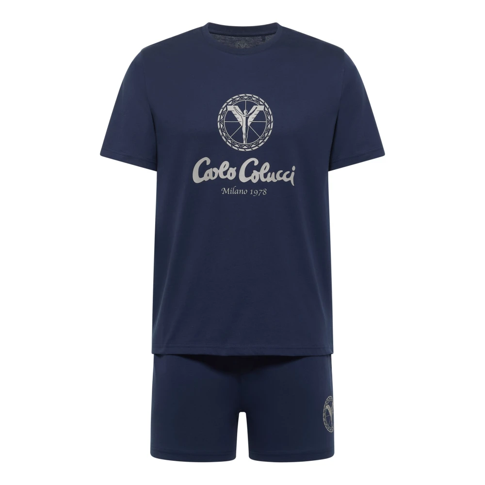 Carlo Colucci Uomo Blu - Pyjamas - Nightwear & Lounge - M