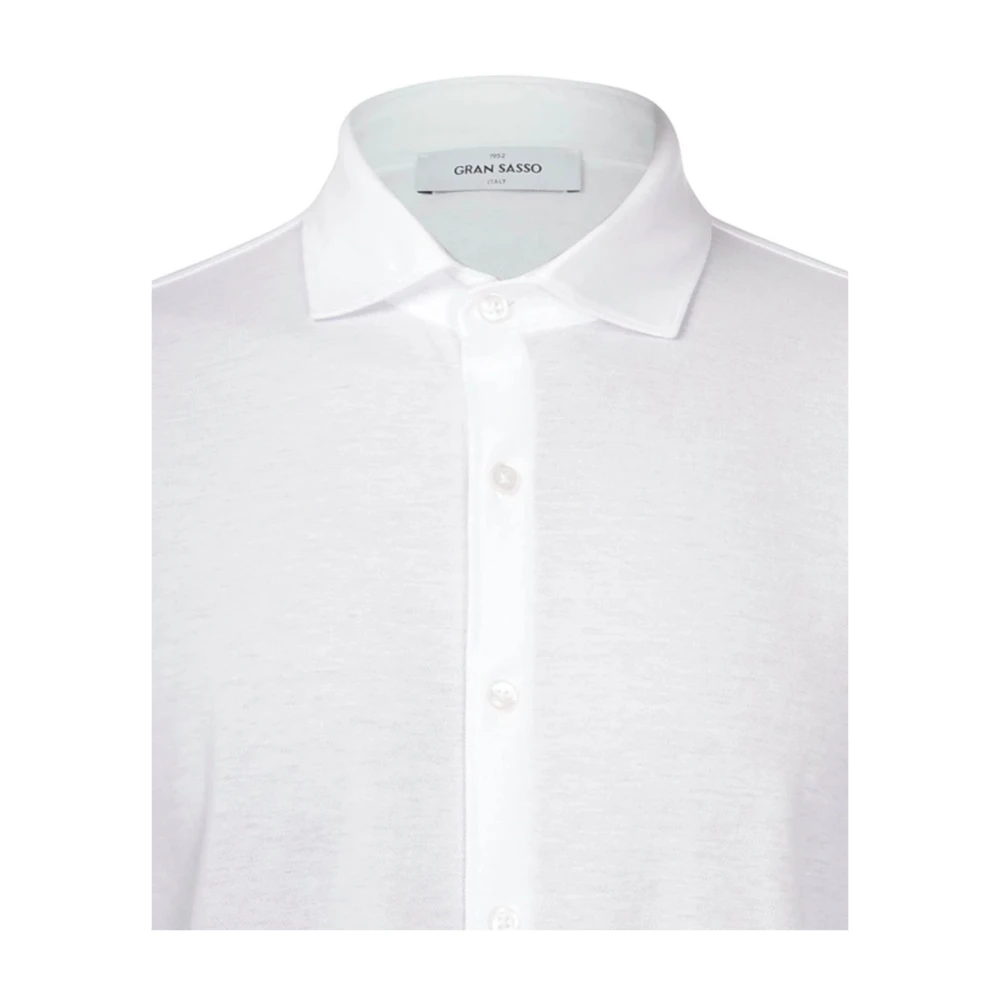 Gran Sasso Formal Shirts White Heren