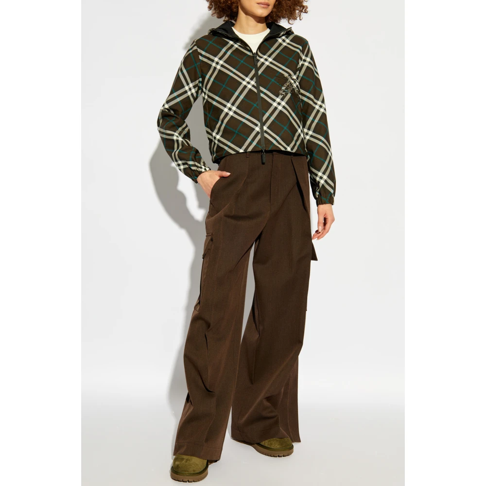 Burberry Omkeerbaar capuchonjack Multicolor Dames