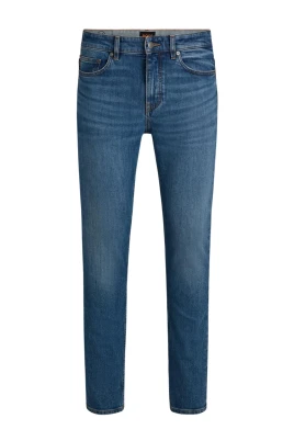 Blå Slim Fit Denim Jeans