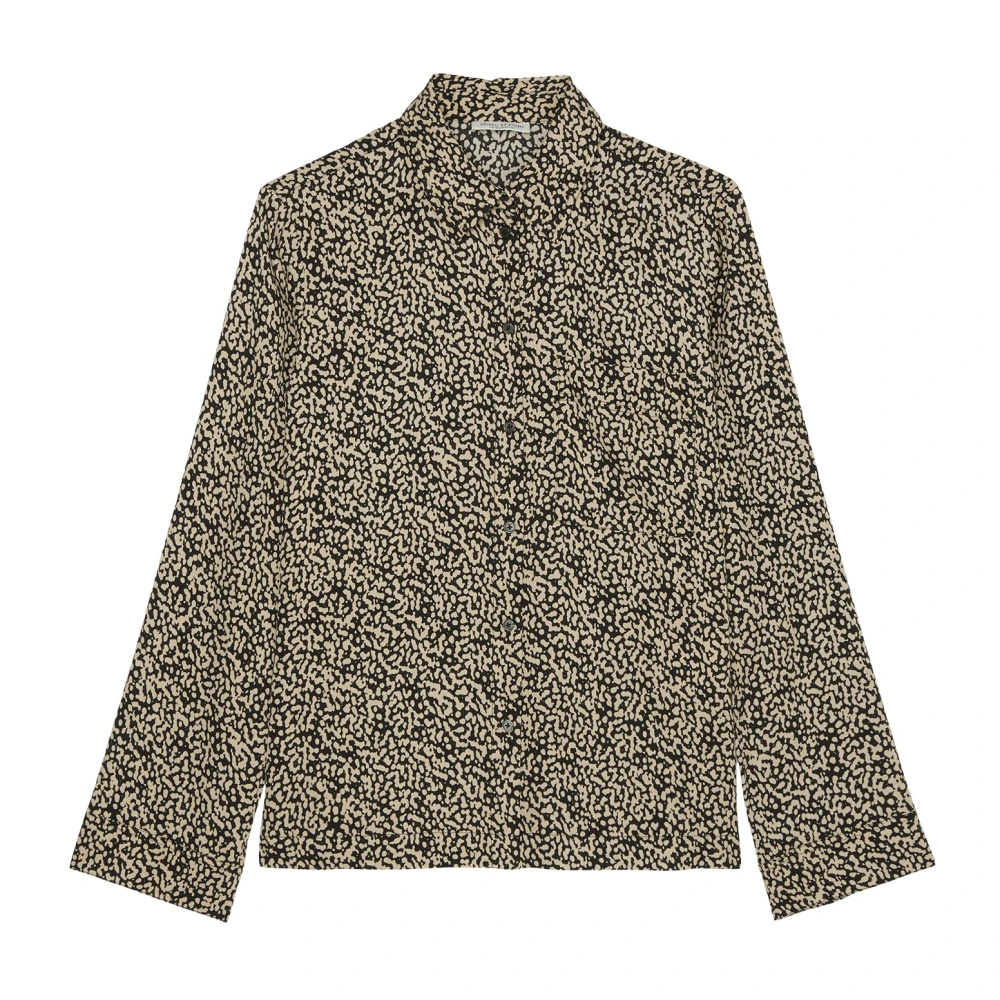 Marc O'Polo Blouse met reguliere all-over print Multicolor Dames