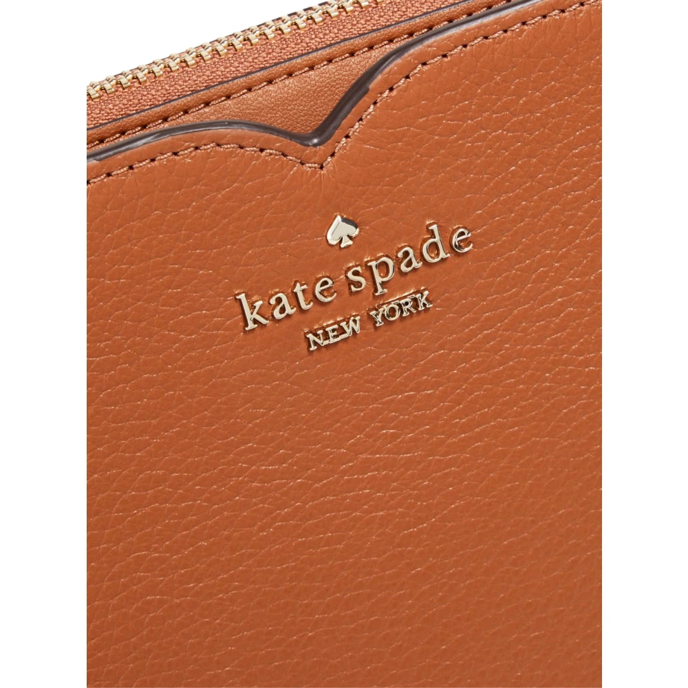 Kate Spade Pebbled Leren Crossbody Tas Warm Ginger Brown Dames